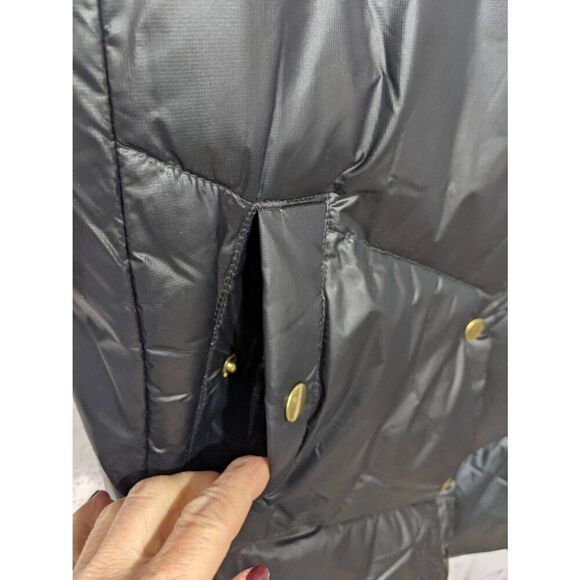 J. Crew Signature Women Puffer Coat ‘Villa’  Primaloft Black Long Jacket Sz XS N - Picture 3 of 10